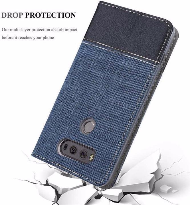 Image du produit Cadorabo Couverture look jeans Book (LG V20)