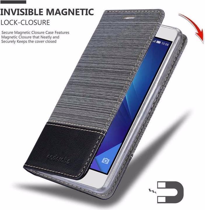 Produktbild Cadorabo Book Jeans Optik Cover (Honor 7)