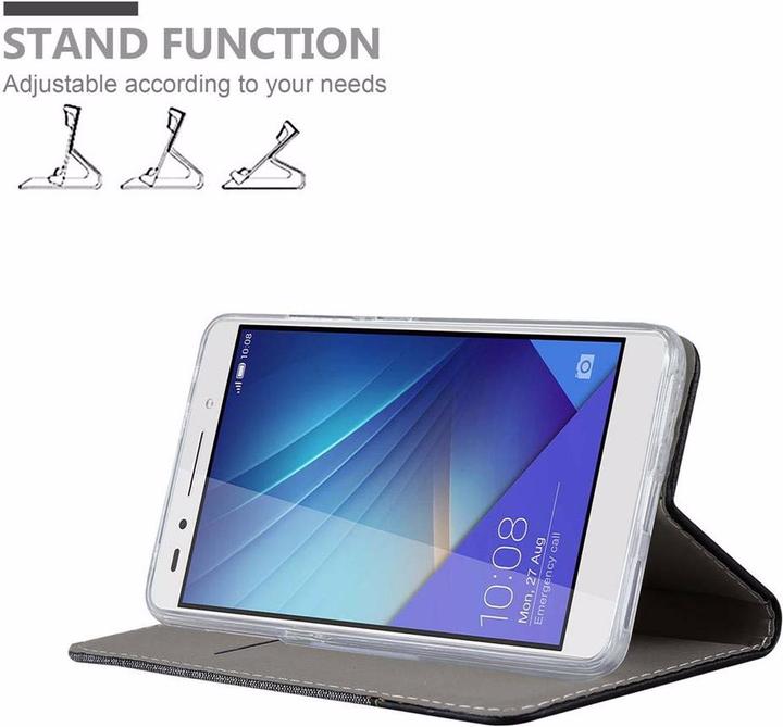Produktbild Cadorabo Book Jeans Optik Cover (Honor 7)
