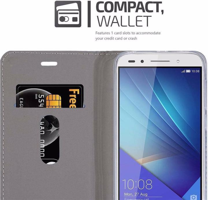 Produktbild Cadorabo Book Jeans Optik Cover (Honor 7)
