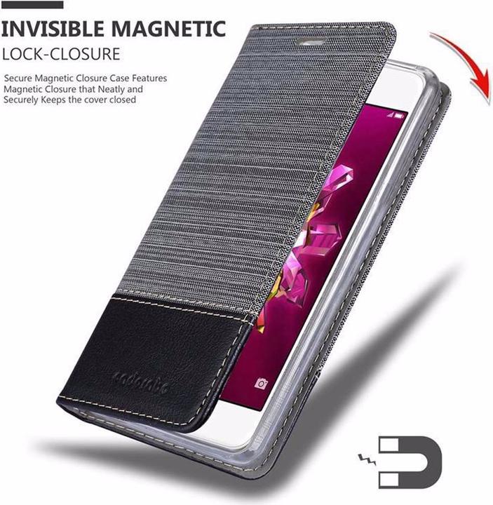 Image du produit Cadorabo Couverture look jeans Book (Huawei Enjoy 7)