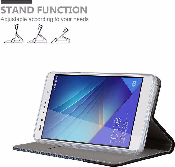 Produktbild Cadorabo Book Jeans Optik Cover (Honor 7)