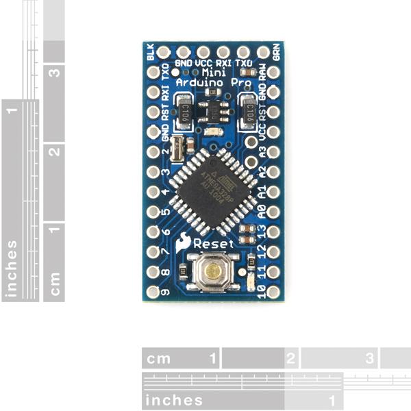 Produktbild SparkFun Arduino Pro Mini 328 5V/16Mhz (Steuerung)