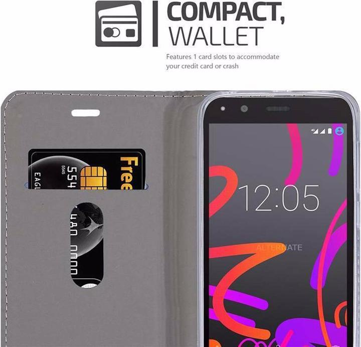 Image du produit Cadorabo Couverture look jeans Book (BQ Aquaris M5)