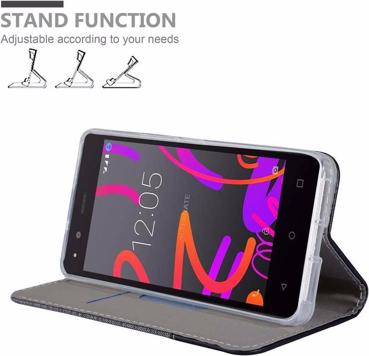Productafbeelding Cadorabo Boek Jeans Optiek Cover (BQ Aquaris M5)