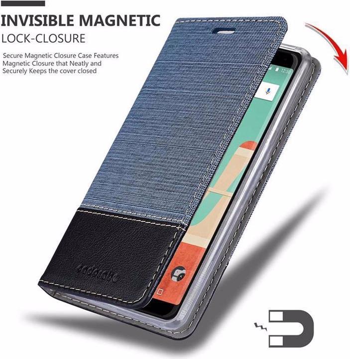 Productafbeelding Cadorabo Boek Jeans Optiek Cover (Wiko View Go)