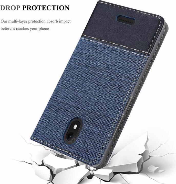 Productafbeelding Cadorabo Boek Jeans Optiek Cover (Wiko View Go)