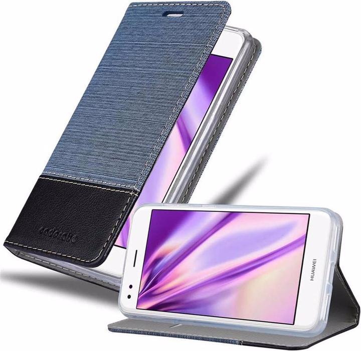 Actual product image Cadorabo Book Jeans Optics Cover (Huawei Enjoy 7)