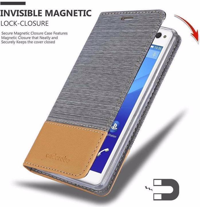 Productafbeelding Cadorabo Boek Jeans Optiek Cover (Xperia C4)