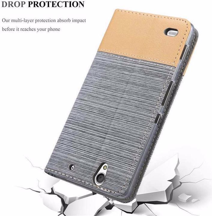 Productafbeelding Cadorabo Boek Jeans Optiek Cover (Xperia C4)