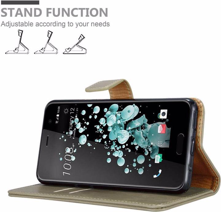 Actual product image Cadorabo Book Luxury Cover (HTC U Play)