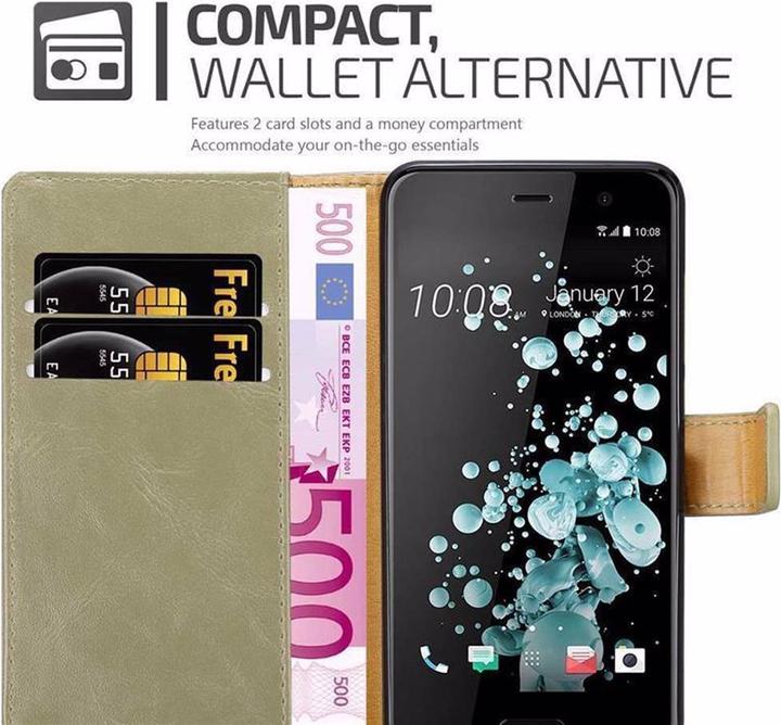 Actual product image Cadorabo Book Luxury Cover (HTC U Play)
