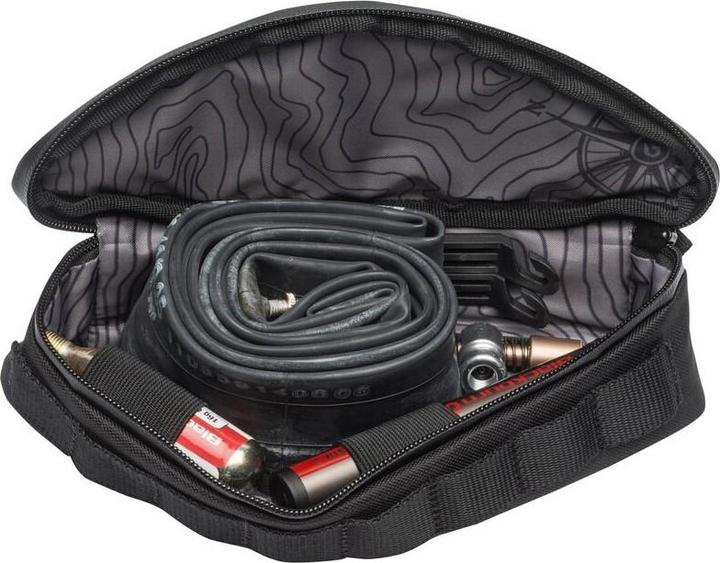 Actual product image Blackburn Outpost Corner Bag Rahmentasche Schwarz, Wasserdicht (Frame bag)