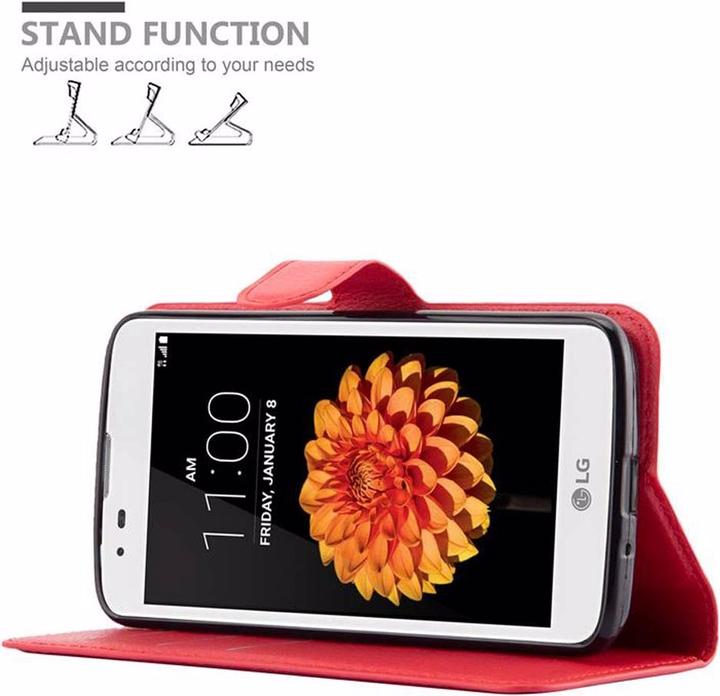Productafbeelding Cadorabo Boek met kaft met standfunctie (LG K7)