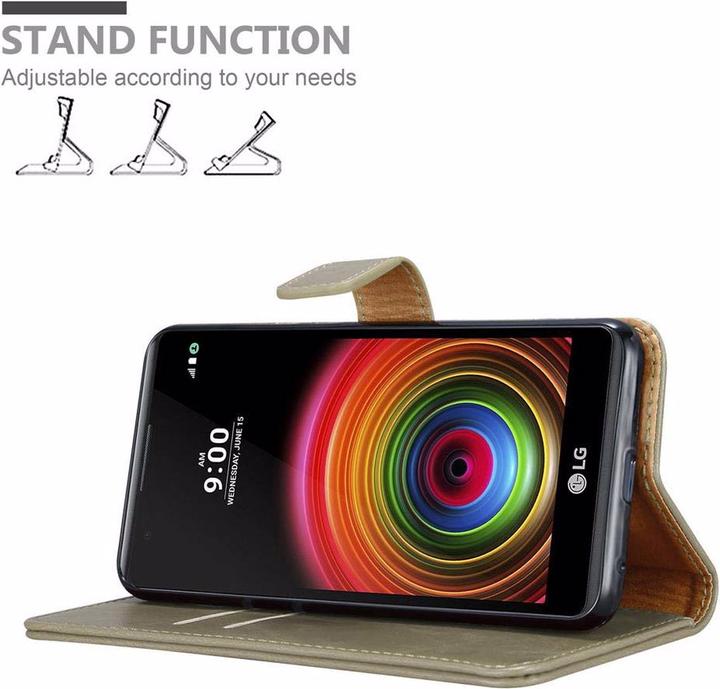 Produktbild Cadorabo Book Luxury Cover (LG X Power)