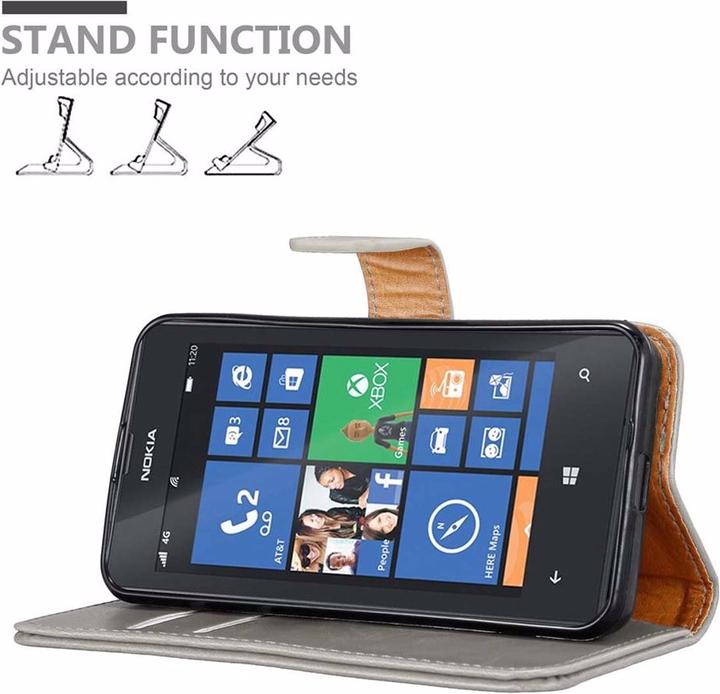 Productafbeelding Cadorabo Boek Luxe Omslag (Nokia Lumia 520)