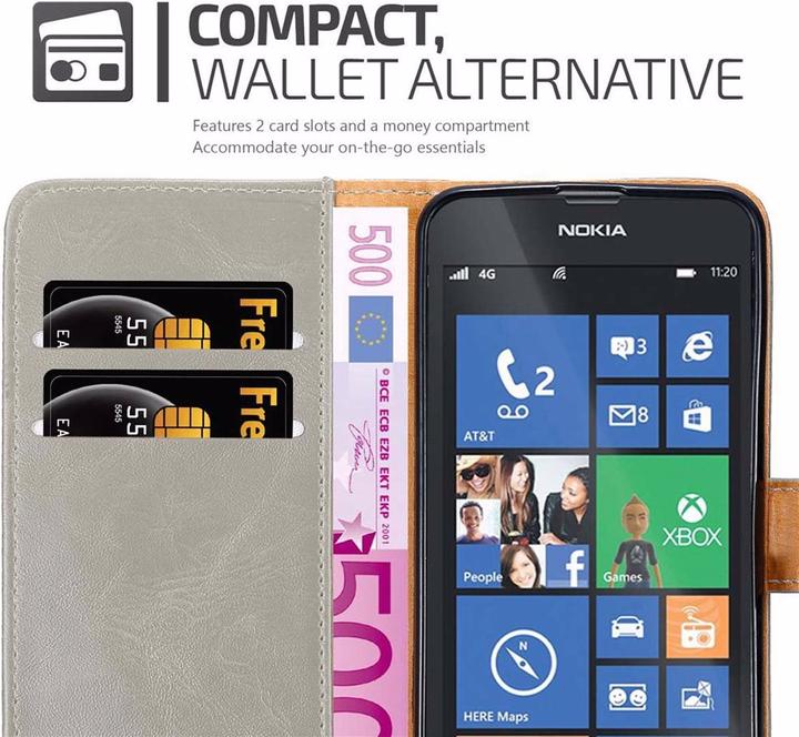 Productafbeelding Cadorabo Boek Luxe Omslag (Nokia Lumia 520)