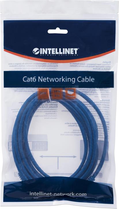 Actual product image Intellinet Patch cable (U/UTP, CAT6, 3 m)