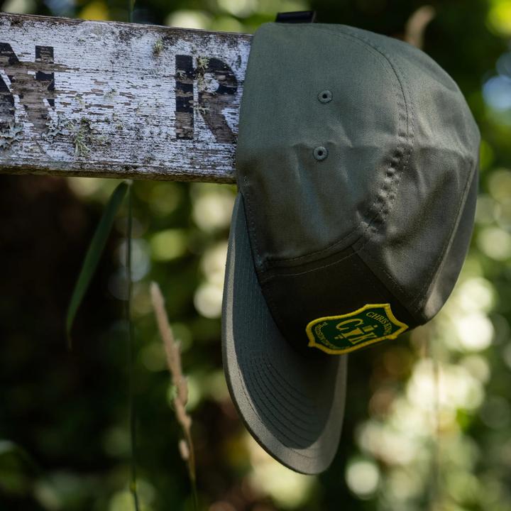 Chris King Camp Hat Cap, Trail Badge, green, one size (One Size)