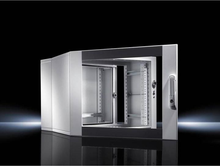 Produktbild Rittal Wandgehäuse EL, 3-teilig mit Montageschienen und Profilschienen (21 HE, 19 Zoll Rack)