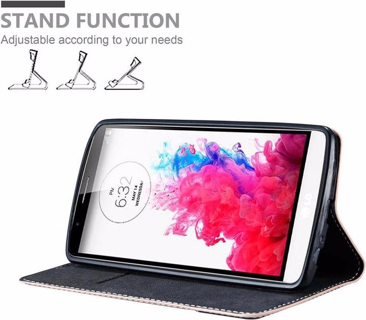 Productafbeelding Cadorabo Boek X Portemonnee Hoesje (LG G3)