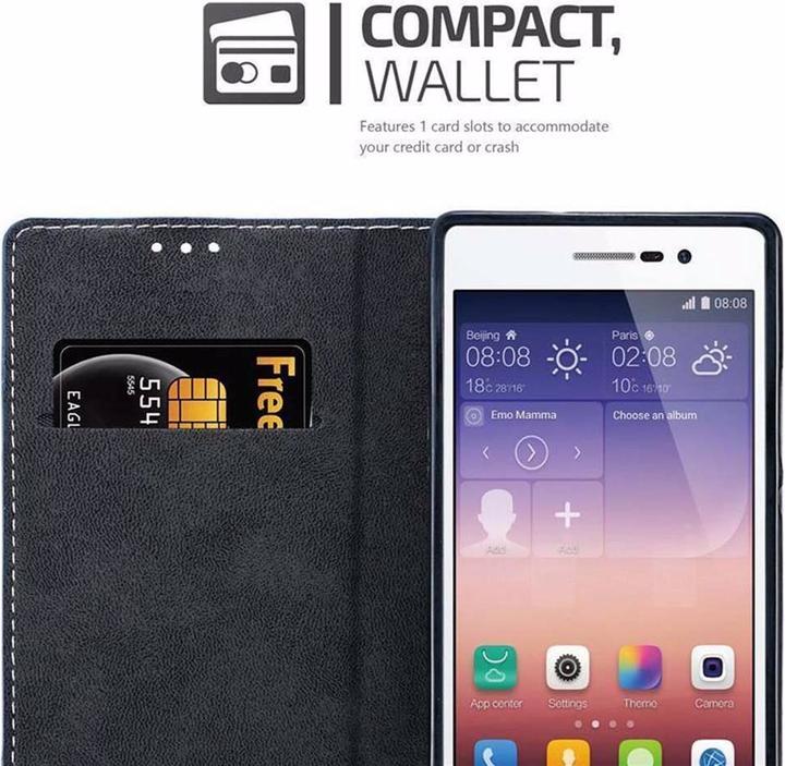 Produktbild Cadorabo Book X-Wallet Cover (Huawei Ascend P7)