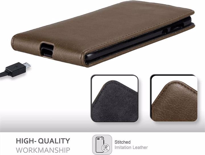 Actual product image Cadorabo Flip like Invisible Cover (Motorola Moto Z)