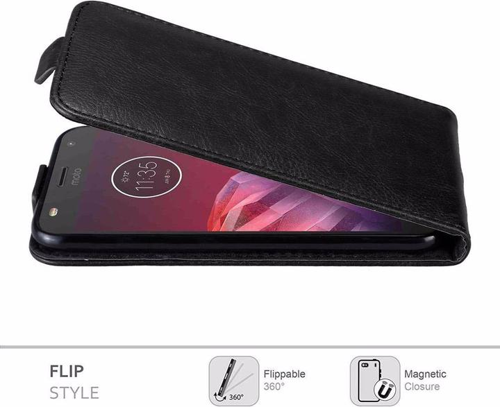 Produktbild Cadorabo Flip wie Invisible Cover (Motorola Moto Z2 Play)