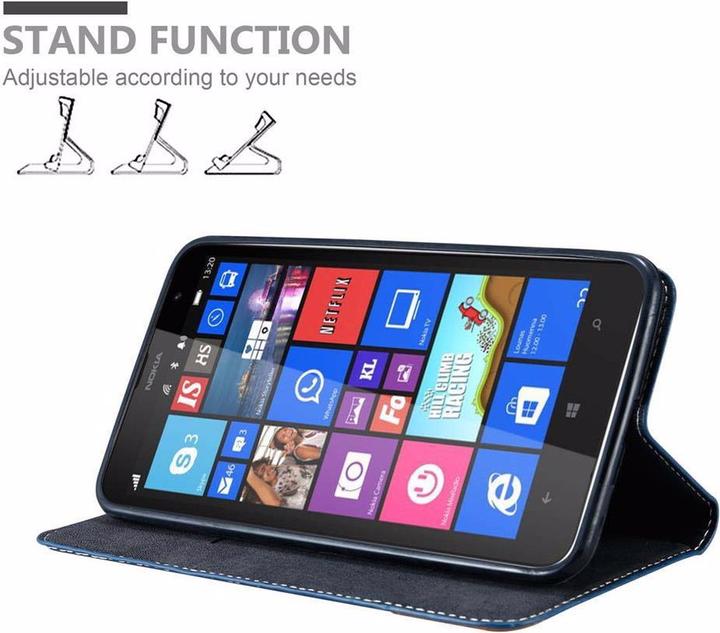 Productafbeelding Cadorabo Boek X Portemonnee Hoesje (Nokia Lumia 1320)