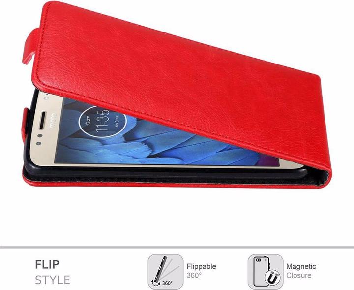 Produktbild Cadorabo Flip wie Invisible Cover (Motorola Moto G5S)