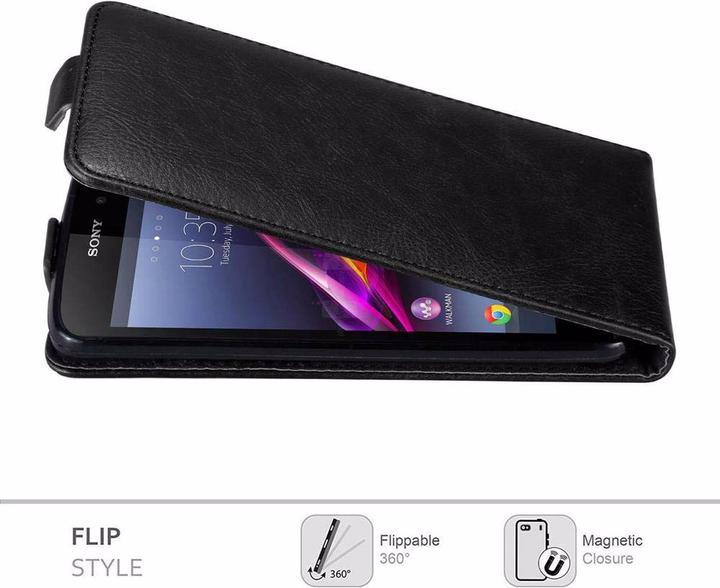 Produktbild Cadorabo Flip wie Invisible Cover (Sony Xperia Z1)