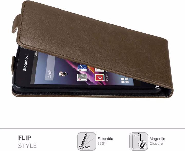 Actual product image Cadorabo Flip like Invisible Cover (Sony Xperia Z1 Compact)
