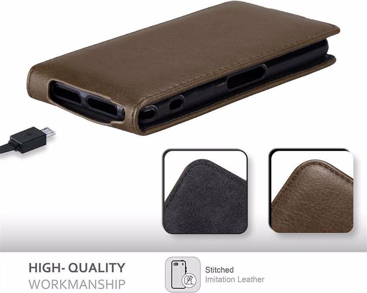 Actual product image Cadorabo Flip like Invisible Cover (Sony Xperia Z1 Compact)