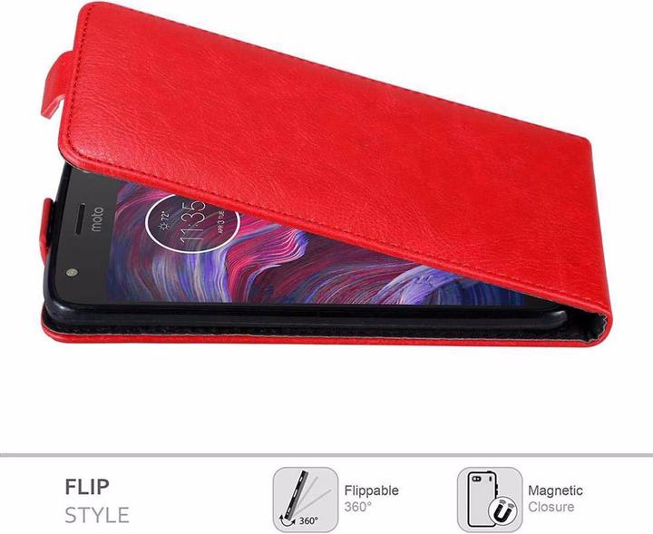 Productafbeelding Cadorabo Flip als onzichtbaar deksel (Motorola Moto X4)
