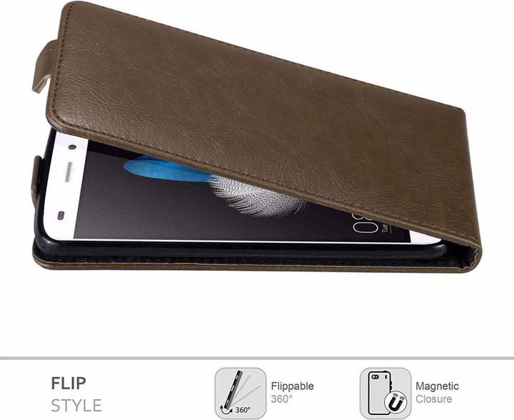 Actual product image Cadorabo Flip like Invisible Cover (Huawei P8 Lite)