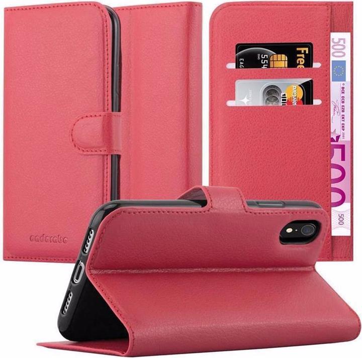 Actual product image Cadorabo Book with stand function cover (Apple iPhone XR)