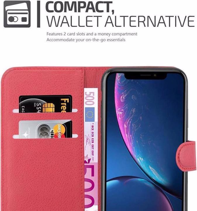 Actual product image Cadorabo Book with stand function cover (Apple iPhone XR)