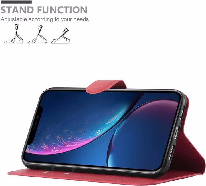 Actual product image Cadorabo Book with stand function cover (Apple iPhone XR)