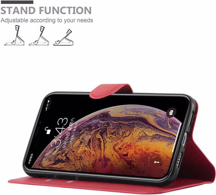 Produktbild Cadorabo Book mit Standfunktion Cover (Apple iPhone XS Max)