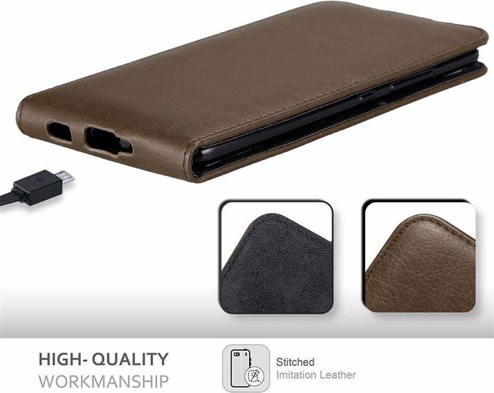 Productafbeelding Cadorabo Flip als onzichtbaar deksel (HTC U Ultra)