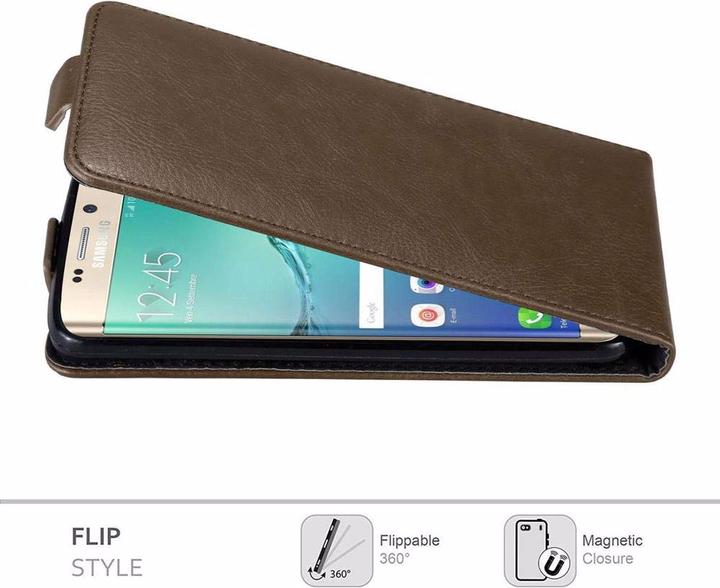 Productafbeelding Cadorabo Flip als onzichtbaar deksel (Samsung Galaxy S6 Edge+)