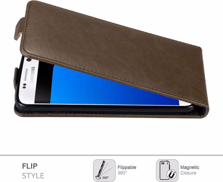 Actual product image Cadorabo Flip like Invisible Cover (Samsung Galaxy S7)