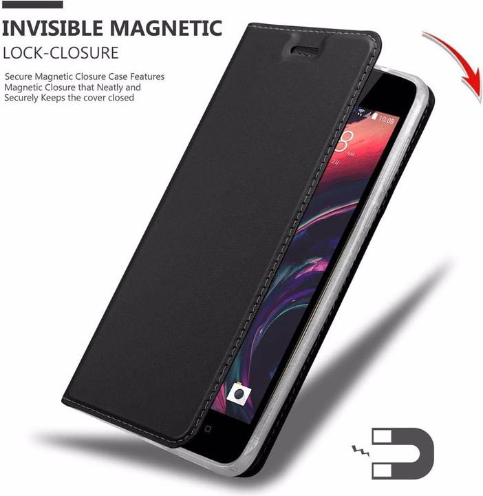 Actual product image Cadorabo Book Classy Style Cover (HTC Desire 10 Lifestyle, HTC Desire 825)