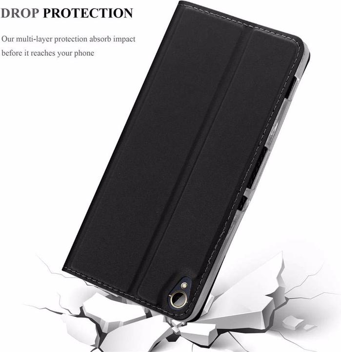 Actual product image Cadorabo Book Classy Style Cover (HTC Desire 10 Lifestyle, HTC Desire 825)