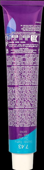 Image du produit Fanola 7*43 Rubio Cobrizo Dorado 100ml (7.43 Blond Copper Gold)