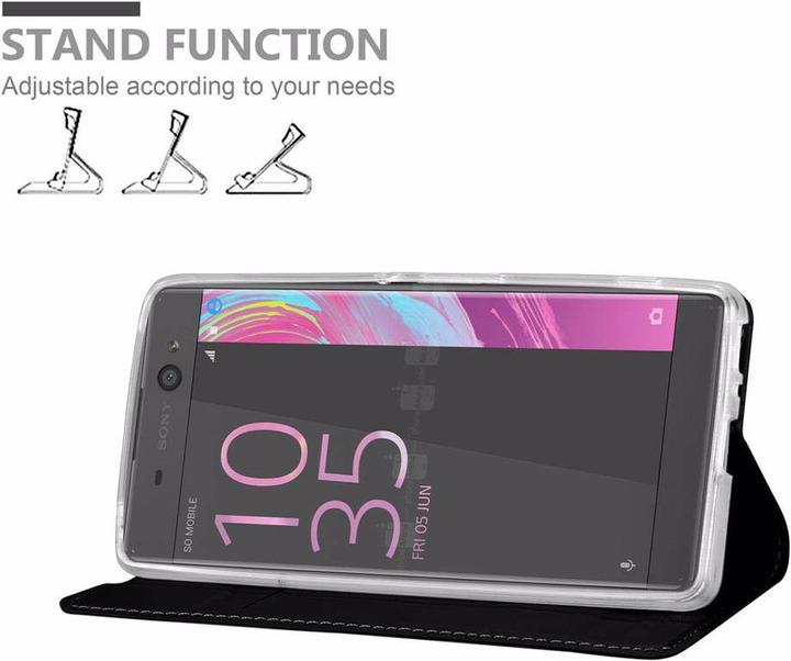 Actual product image Cadorabo Book Classy Style Cover (Sony Xperia XA)