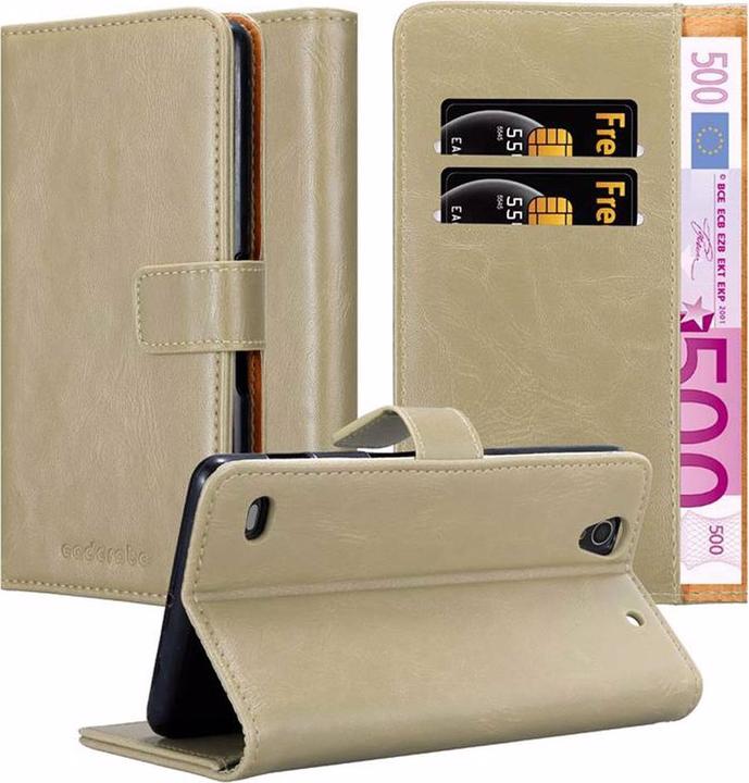 Actual product image Cadorabo Book Luxury Cover (Sony Xperia C4)