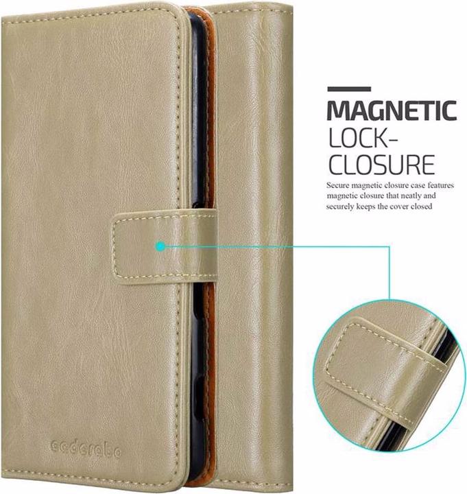 Actual product image Cadorabo Book Luxury Cover (Sony Xperia C4)