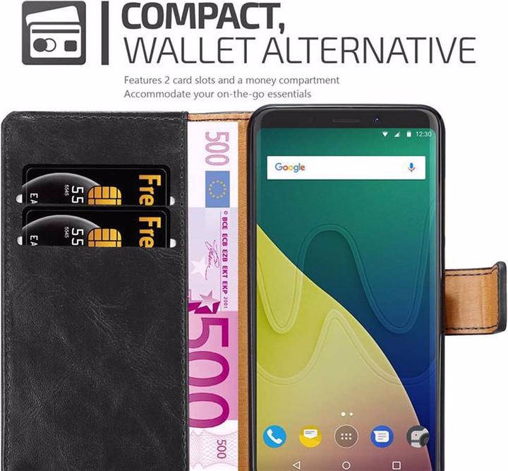 Actual product image Cadorabo Book Luxury Cover (Wiko View XL)