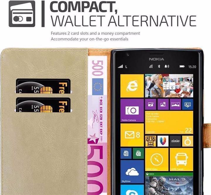 Produktbild Cadorabo Book Luxury Cover (Nokia Lumia 1520)